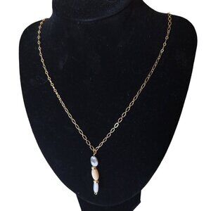 Sugarfix By BaubleBar Gold Tone 28" Chain With Multi-Colored Beaded Pendant J40